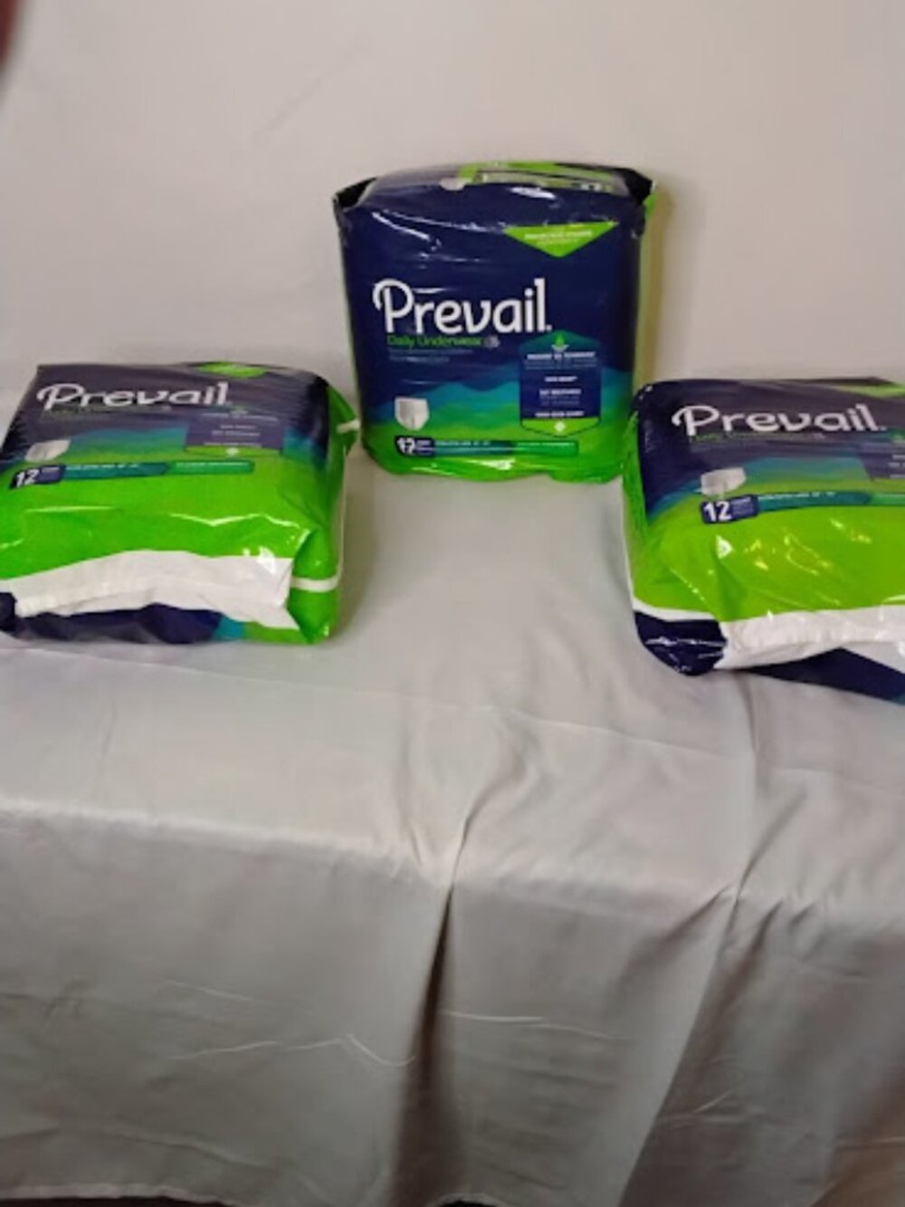 3 packs Prevail Adult disposable daily underwear 12 count XX large NWT - Picture 2 of 2